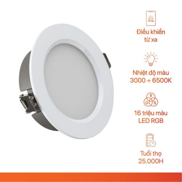 Đèn LED Downlight Thông Minh - Hình ảnh 3